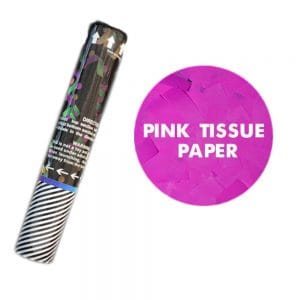 12 Inches Pink Tissue Paper Gender Reveal Confetti Cannon 12 Inches Pink Tissue Paper Gender Reveal Confetti Cannon