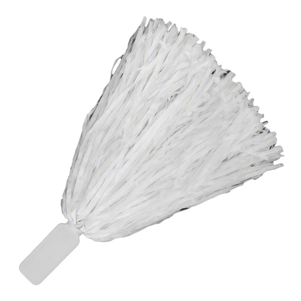 Non Light Up Short Handle Cheer Pom poms White All Products Non Light Up Short Handle Cheer Pom poms White All Products