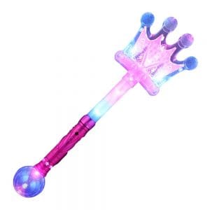 Light Up Crystal Crown Prism Wand Light Up Crystal Crown Prism Wand