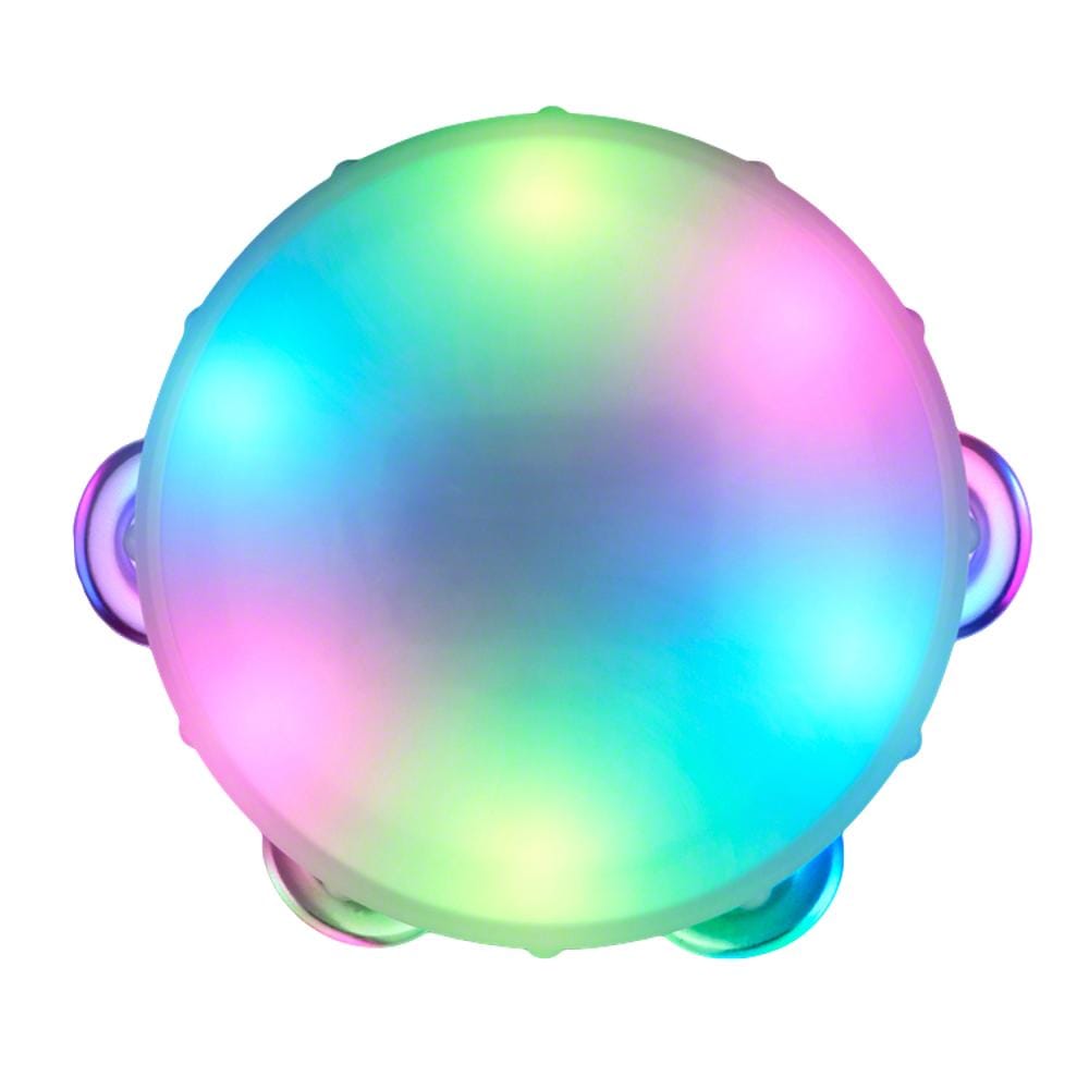 Light Up Mini Multicolored Round Tambourine All Products Light Up Mini Multicolored Round Tambourine All Products 2