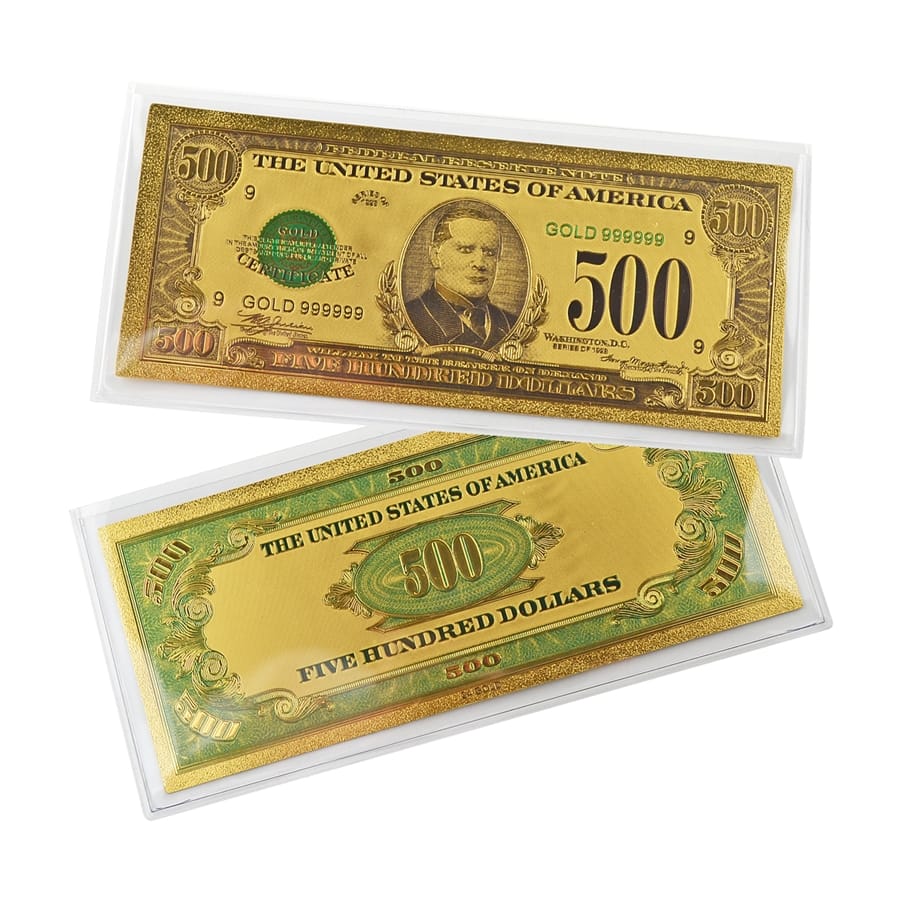 Set of 14 Commemorative Mega Billion 24K Gold Plated US Dollar Fake Banknotes Timeless Collection Protector Sold Separately 24K Gold and Silver Plated Replica Bills Set of 14 Commemorative Mega Billion 24K Gold Plated US Dollar Fake Banknotes Timeless Collection Protector Sold Separately 24K Gold and Silver Plated Replica Bills 8