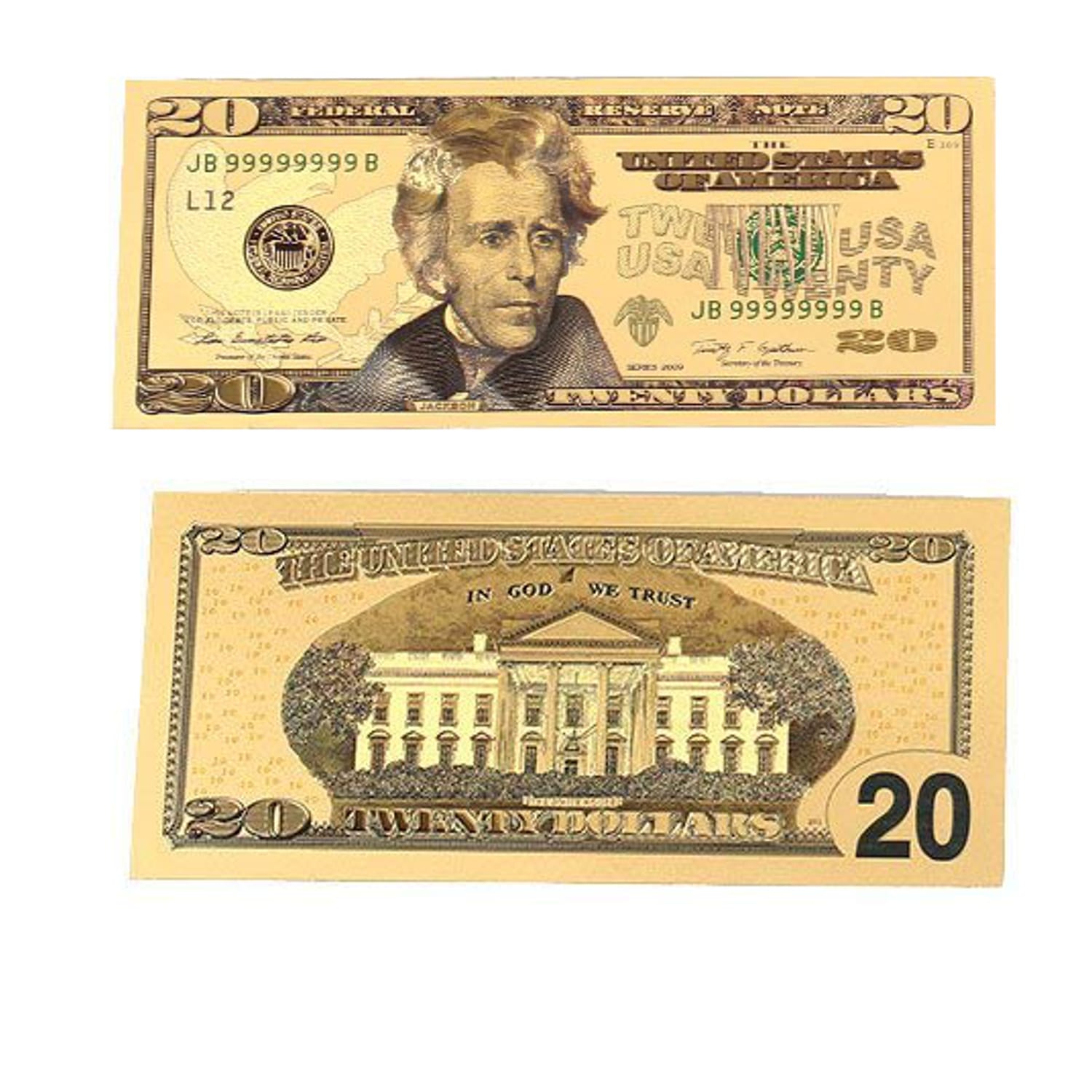 Set of 14 Commemorative Mega Billion 24K Gold Plated US Dollar Fake Banknotes Timeless Collection Protector Sold Separately 24K Gold and Silver Plated Replica Bills Set of 14 Commemorative Mega Billion 24K Gold Plated US Dollar Fake Banknotes Timeless Collection Protector Sold Separately 24K Gold and Silver Plated Replica Bills 11