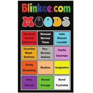 Mood Ring Color Chart for Seventies Mood Rings How Do You Really Feel Mood Ring Color Chart for Seventies Mood Rings How Do You Really Feel