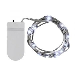 LED 80 Inch Wire String Lights Cool White LED 80 Inch Wire String Lights Cool White