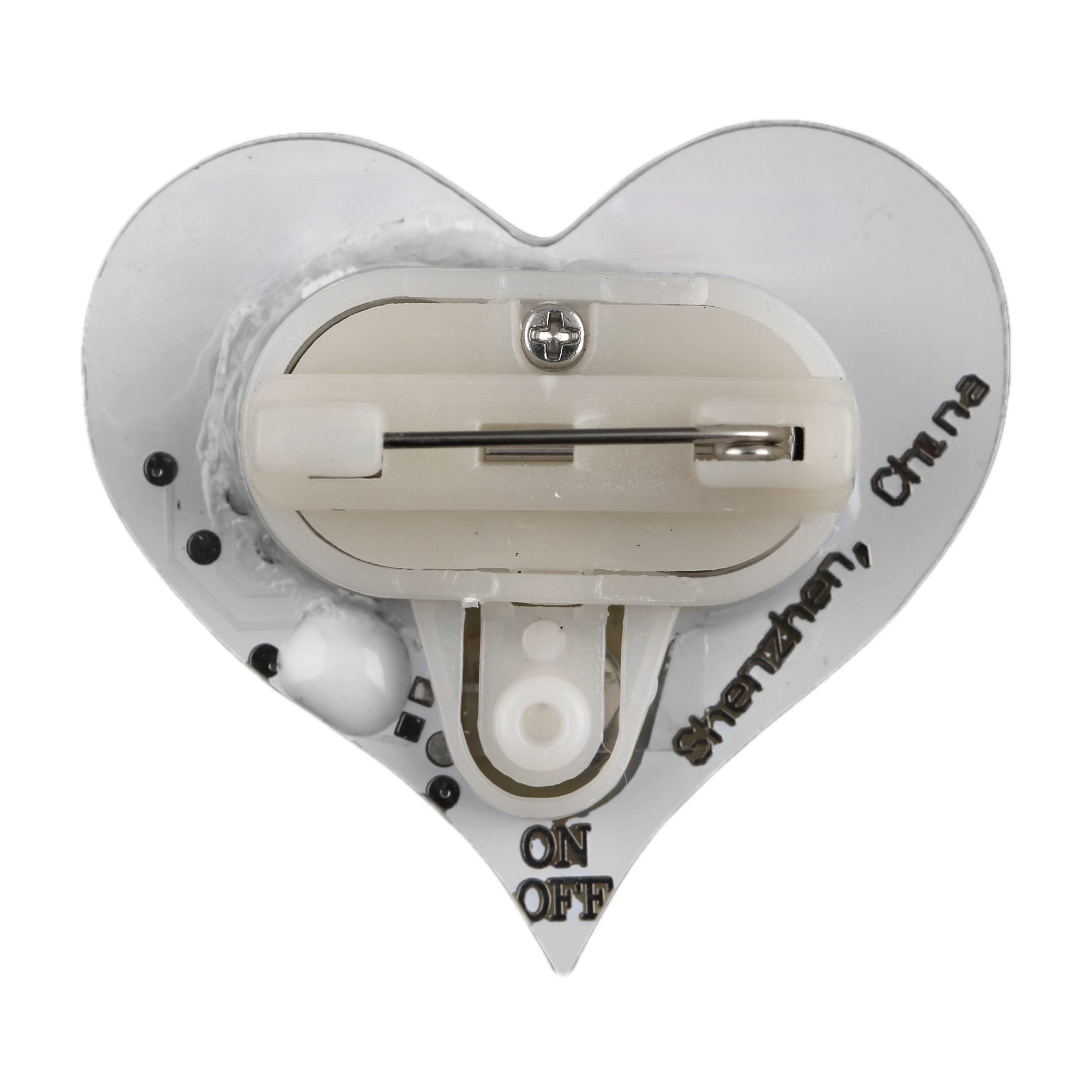 Red Heart Flashing Battery Operated Body Light Lapel Pins All Products Red Heart Flashing Battery Operated Body Light Lapel Pins All Products 5