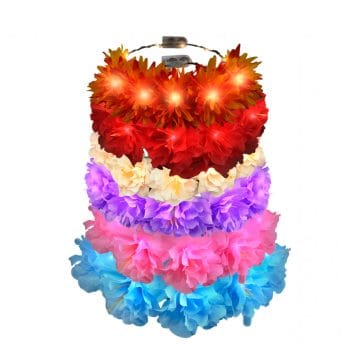 Light Up Flashing Spring Rainbow Wedding Flower Crowns Assortment Pack of 12 All Products Light Up Flashing Spring Rainbow Wedding Flower Crowns Assortment Pack of 12 All Products