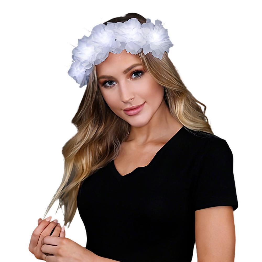Light Up Floral Princess Cool White Fairy Halo Crown All Products Light Up Floral Princess Cool White Fairy Halo Crown All Products