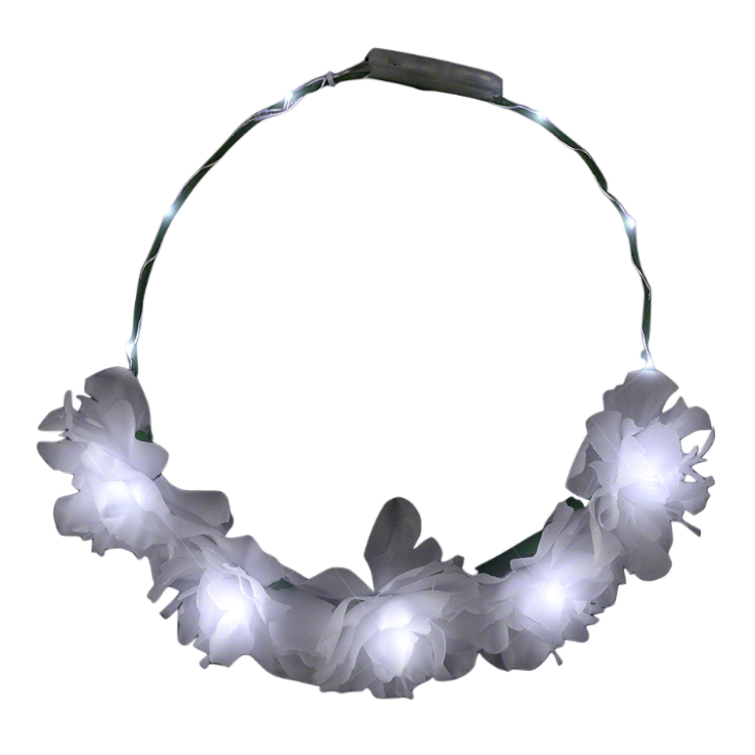Light Up Floral Princess Cool White Fairy Halo Crown All Products Light Up Floral Princess Cool White Fairy Halo Crown All Products 2