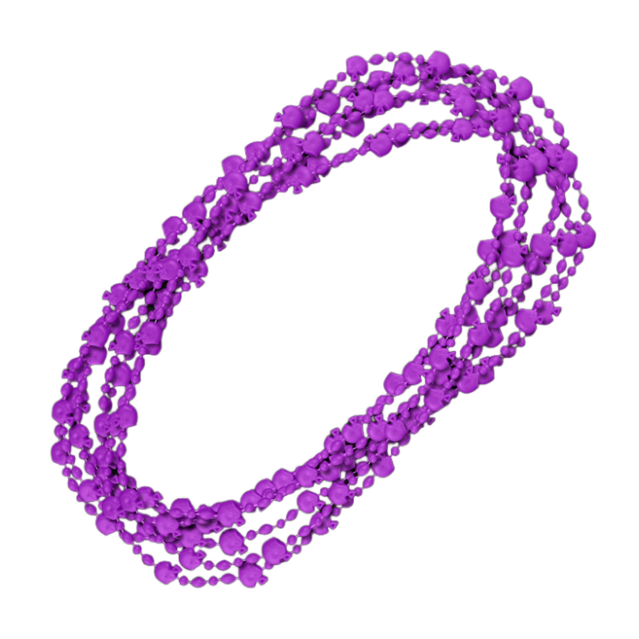 Football Helmet Bead Necklaces Non Metallic Purple Pack of 12 All Products Football Helmet Bead Necklaces Non Metallic Purple Pack of 12 All Products 4