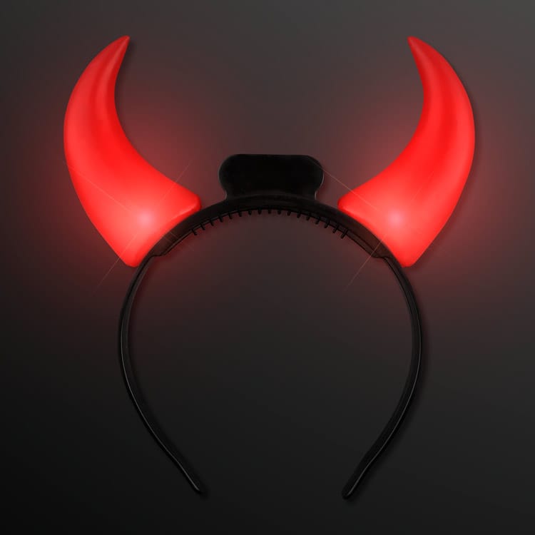 Large Light Up Devil Horns Red All Products Large Light Up Devil Horns Red All Products 5