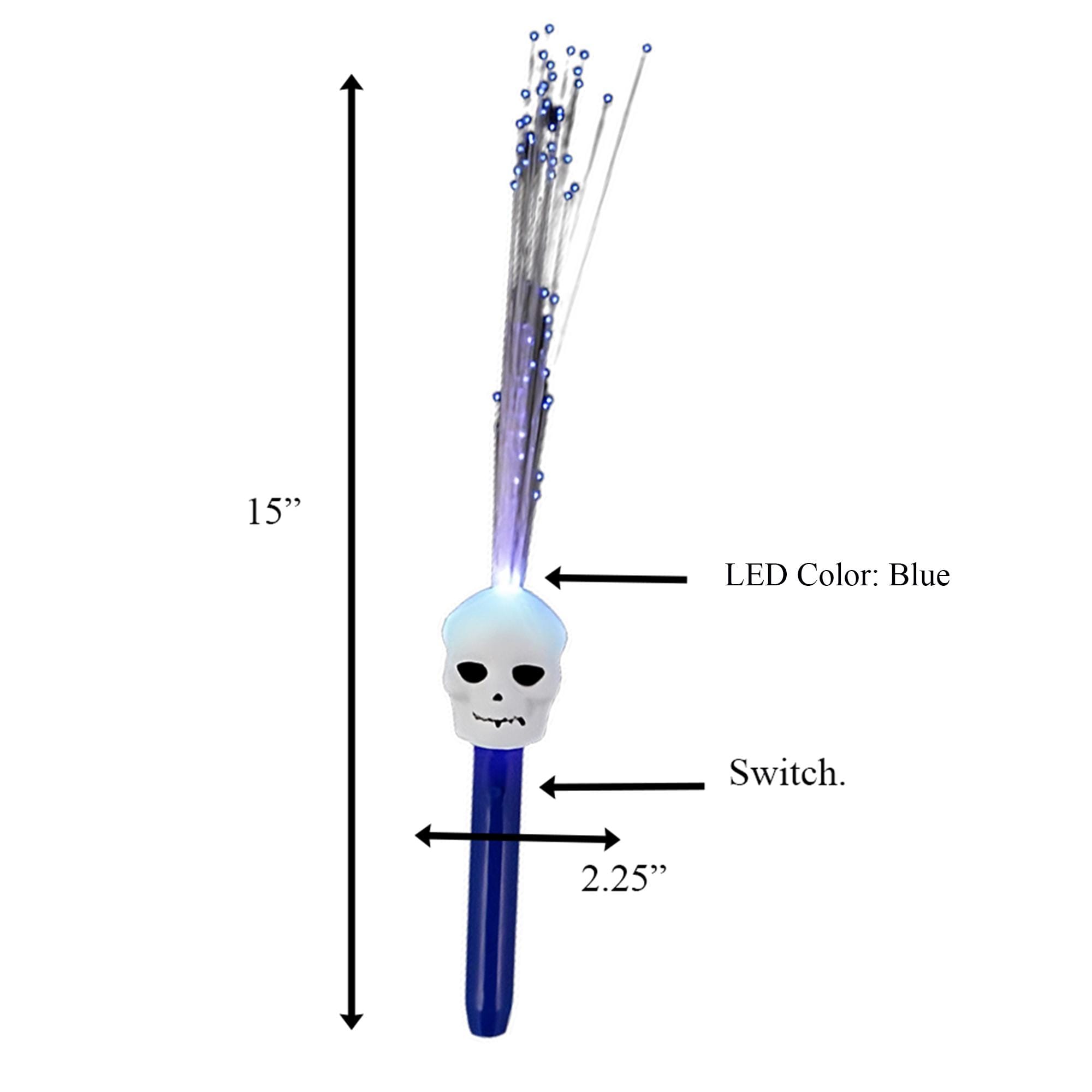 Pack of 12 Assorted Fiber Optic Halloween Wands All Products Pack of 12 Assorted Fiber Optic Halloween Wands All Products 4