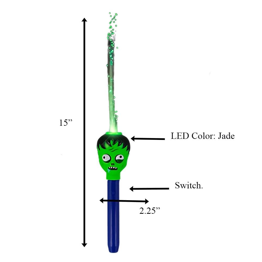Pack of 12 Assorted Fiber Optic Halloween Wands All Products Pack of 12 Assorted Fiber Optic Halloween Wands All Products 5
