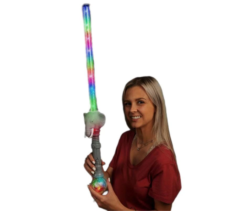 28 Inch Flashing Multicolor Elephant Prism Sword All Products 28 Inch Flashing Multicolor Elephant Prism Sword All Products 3