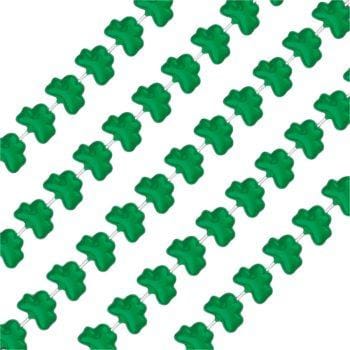 12 pcs Unlit Lucky Mini Shamrocks Bead Necklace All Products 12 pcs Unlit Lucky Mini Shamrocks Bead Necklace All Products