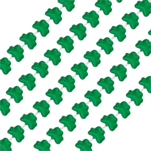 Shamrock Beaded Necklaces Pack of 12 All Products