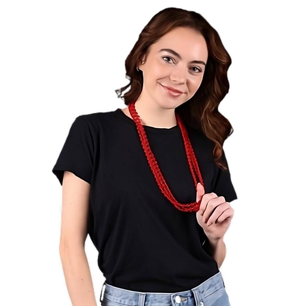 12 Pcs Unlit Mini Love Heart Opaque Bead Necklace All Products 12 Pcs Unlit Mini Love Heart Opaque Bead Necklace All Products