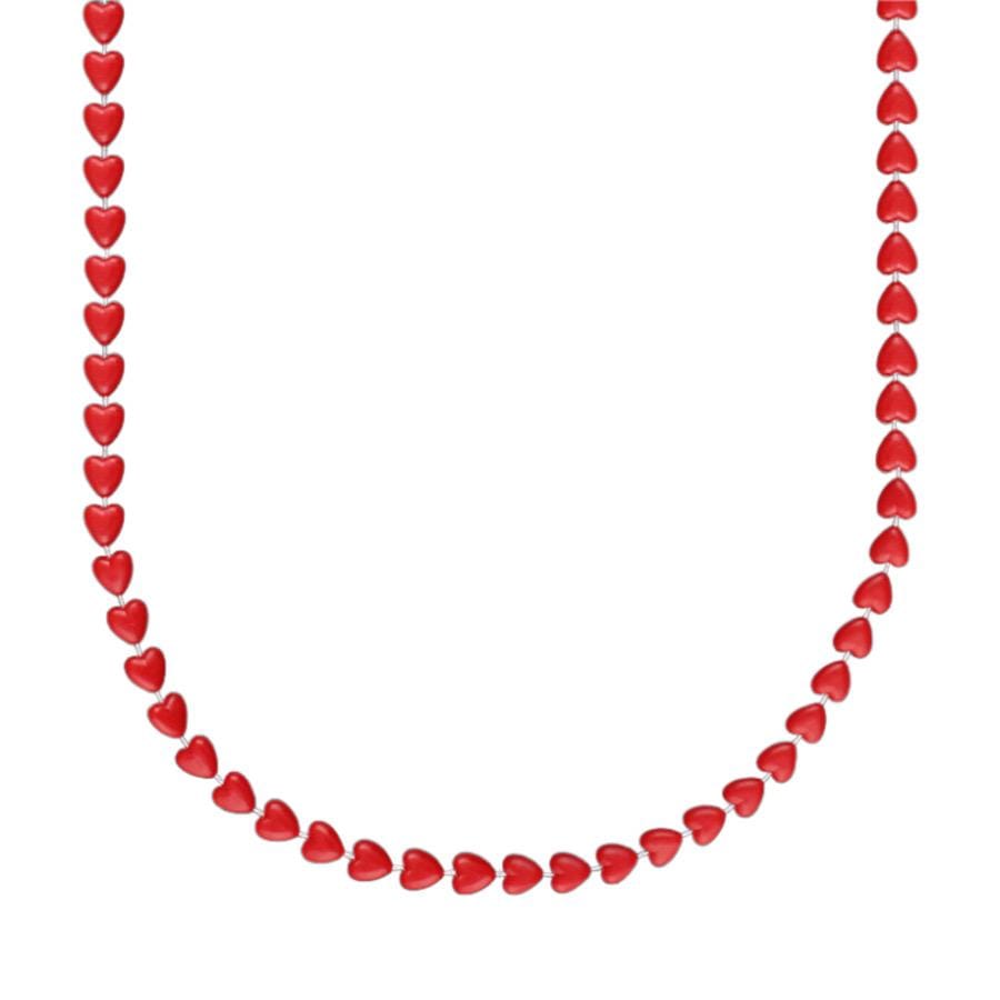 12 Pcs Unlit Mini Love Heart Opaque Bead Necklace All Products 12 Pcs Unlit Mini Love Heart Opaque Bead Necklace All Products 3