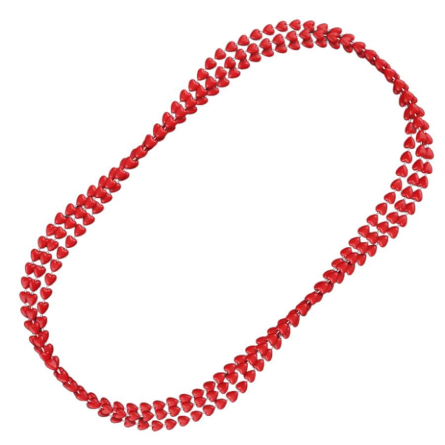 12 Pcs Unlit Mini Love Heart Opaque Bead Necklace All Products 12 Pcs Unlit Mini Love Heart Opaque Bead Necklace All Products 5