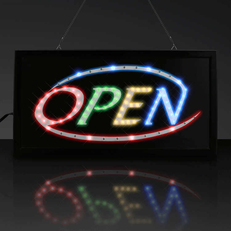 Multicolor LED Open Bar Sign All Products Multicolor LED Open Bar Sign All Products 3