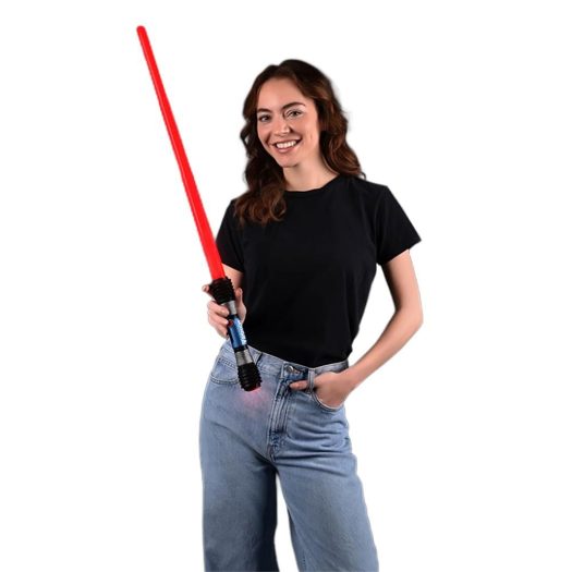 Galactic LED Expandable Red Light Saber Sword 4th of July Galactic LED Expandable Red Light Saber Sword 4th of July