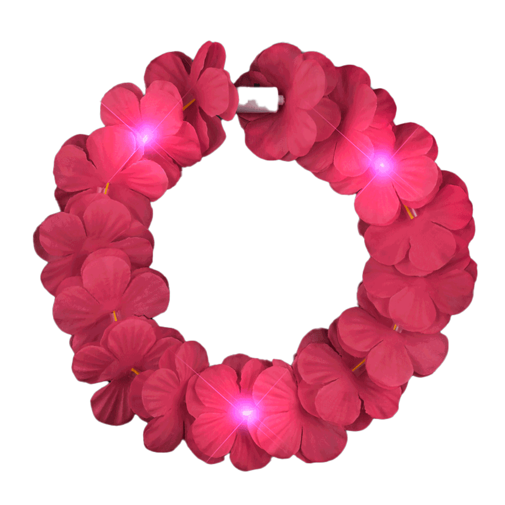 Island Girl Tropical Flower Crown Lei Headband Pink All Products Island Girl Tropical Flower Crown Lei Headband Pink All Products 2