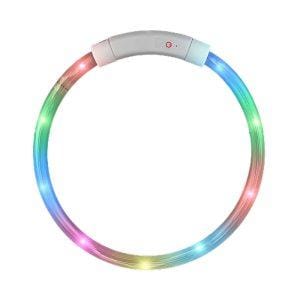 Flashing Dog Collar Multicolor Light DIY Tube Necklace Flashing Dog Collar Multicolor Light DIY Tube Necklace
