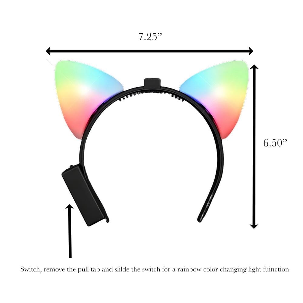 LED Animal Ears Color Change Headband All Products LED Animal Ears Color Change Headband All Products 2