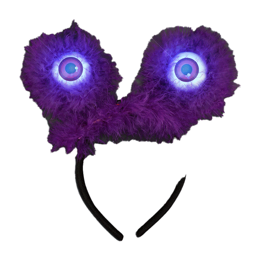 Light Up Furry Monster Wiggly Eyes Head Bopper All Products Light Up Furry Monster Wiggly Eyes Head Bopper All Products 2