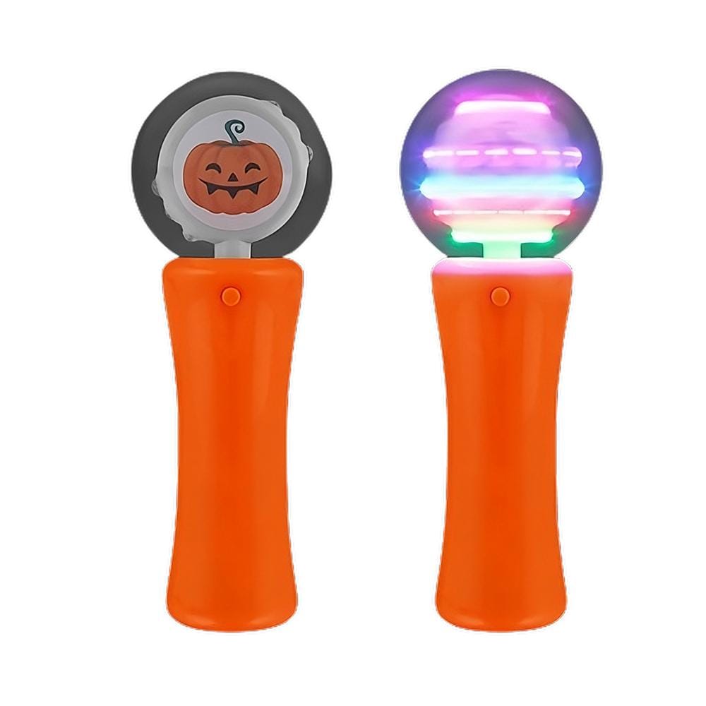 Light Up Mini Super Spinning Pumpkin Multicolor Wand All Products Light Up Mini Super Spinning Pumpkin Multicolor Wand All Products 2