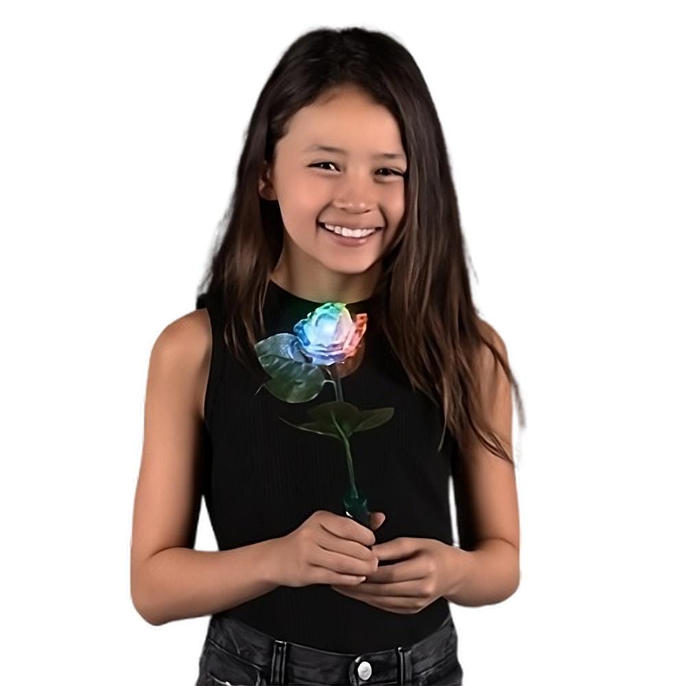 Multicolor Light Up Rose Iridescent Petals All Products Multicolor Light Up Rose Iridescent Petals All Products 3