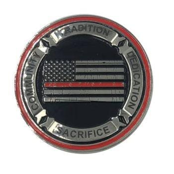 Core Values Thin Red Line Fire Fighter Commemorative Coin All Products