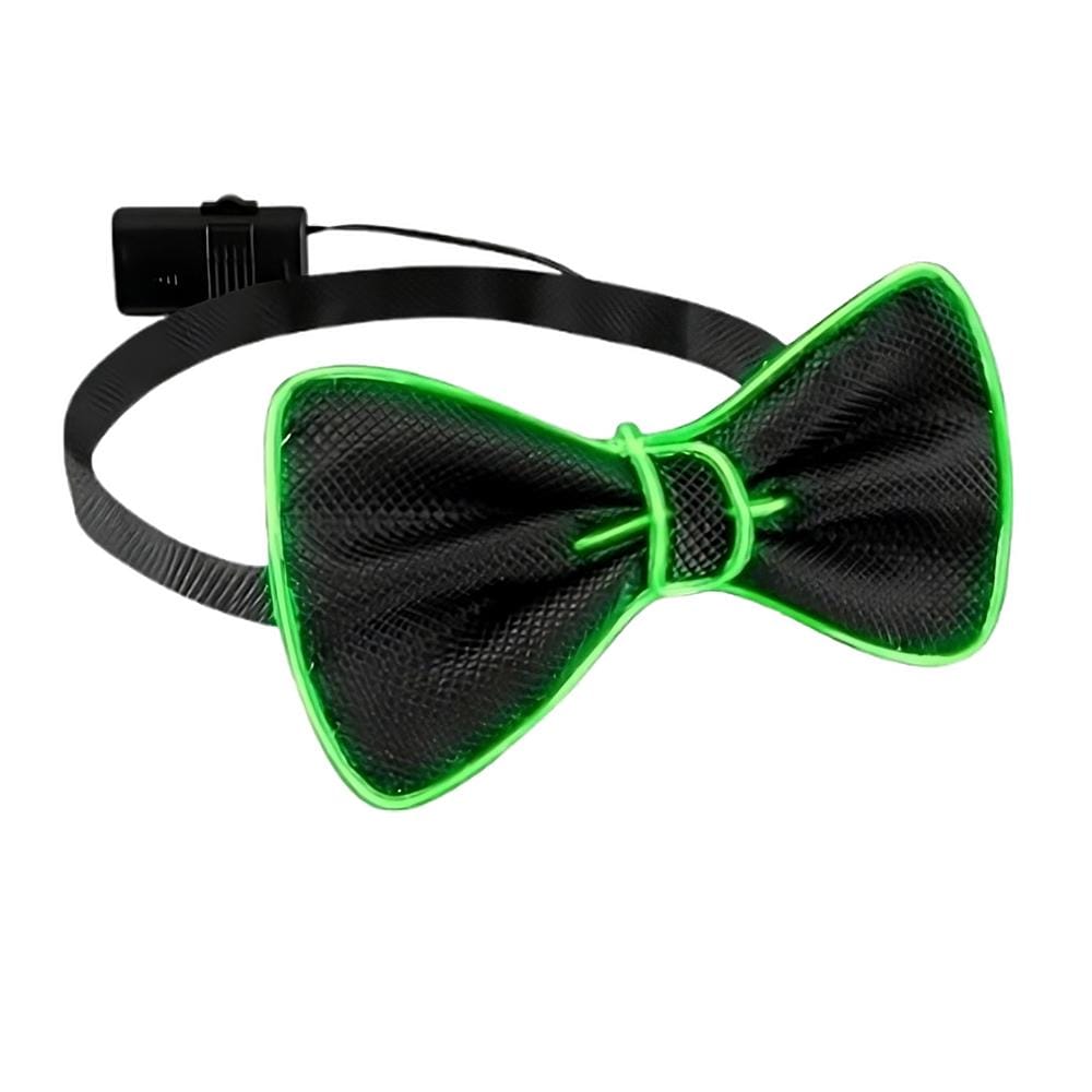 EL Wire Green Bow Tie St Patricks Day Night Parties All Products EL Wire Green Bow Tie St Patricks Day Night Parties All Products 2