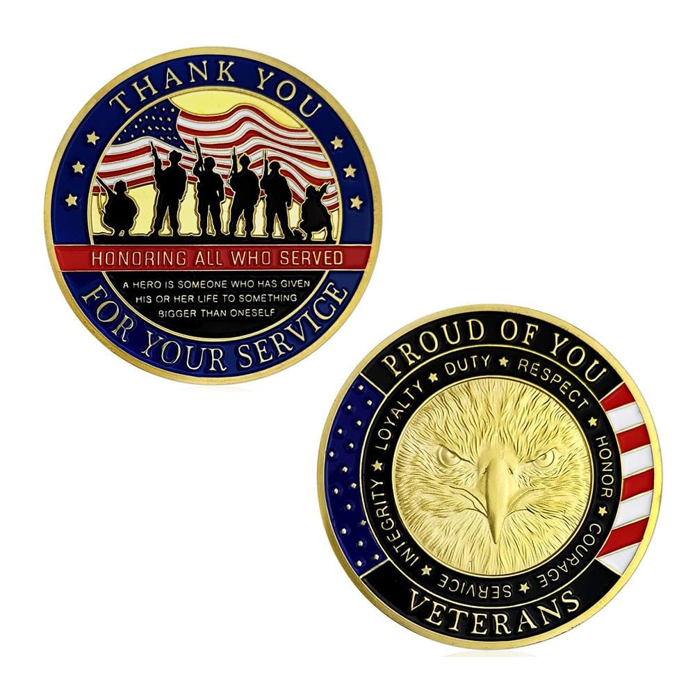 Thank you for Your Service Honor the Veterans Gold Plated Appreciation Coin All Products Thank you for Your Service Honor the Veterans Gold Plated Appreciation Coin All Products 4
