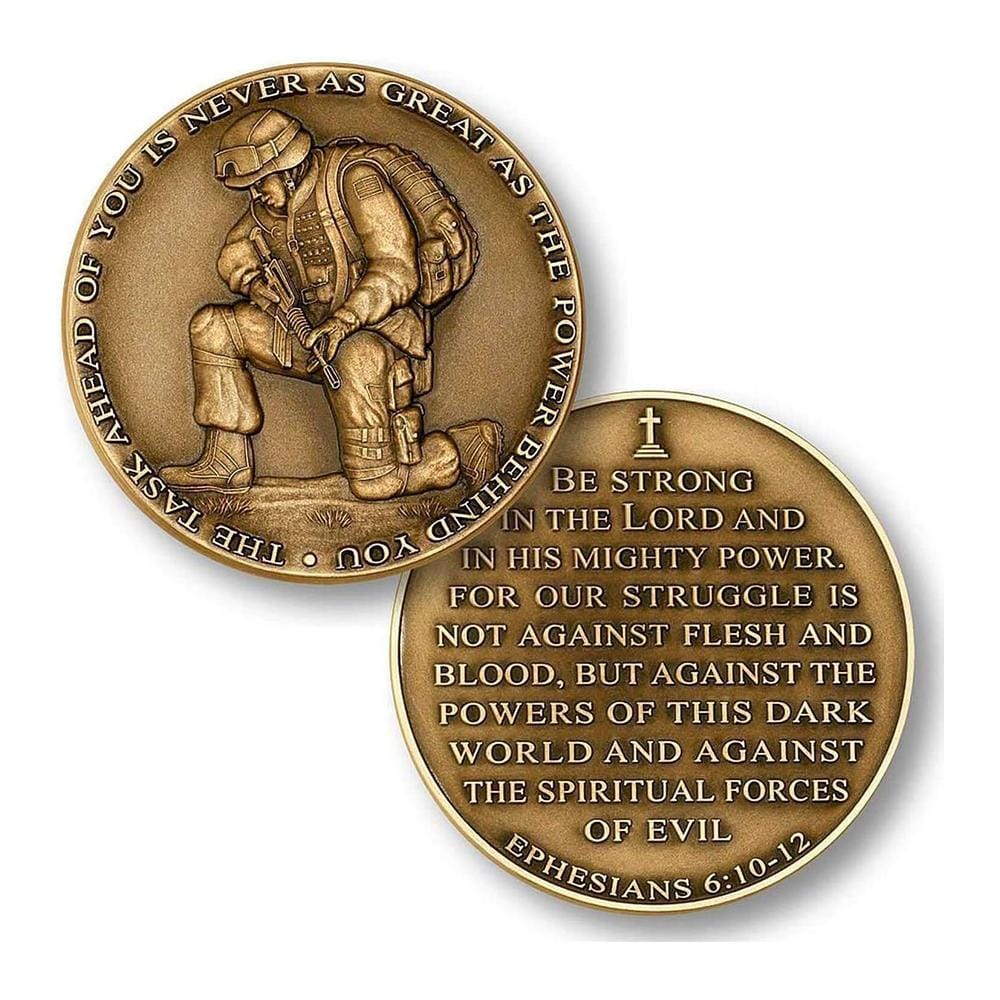 The Task Ahead of You Military Spiritual Sentinel Commemorative Coin All Products The Task Ahead of You Military Spiritual Sentinel Commemorative Coin All Products 2