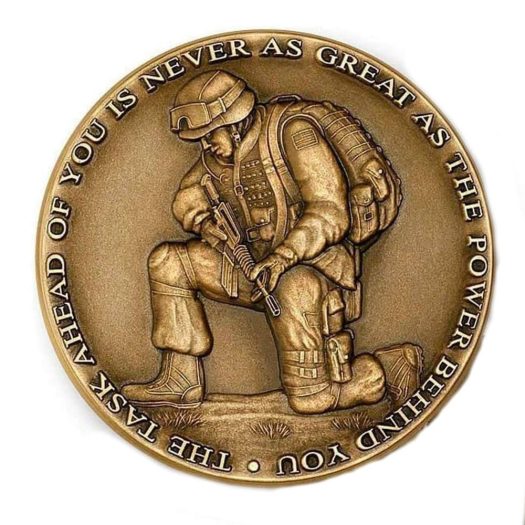 Military coins