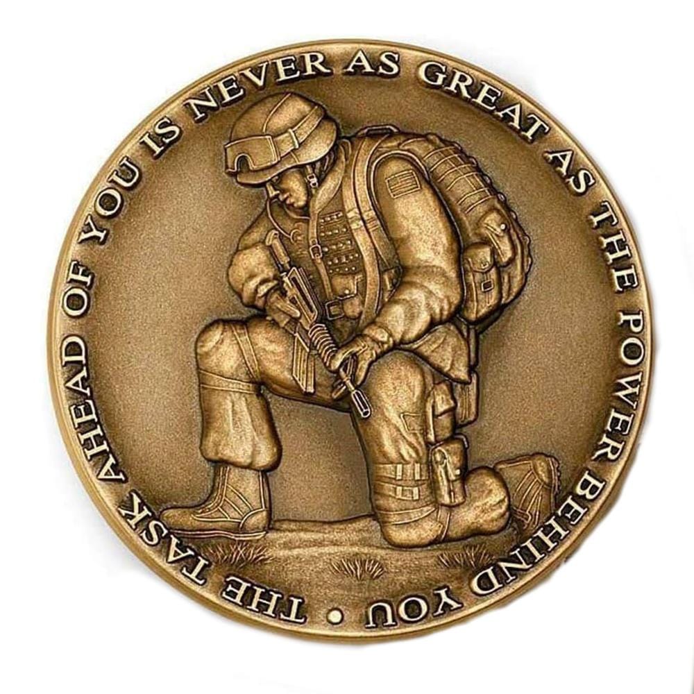 The Task Ahead of You Military Spiritual Sentinel Commemorative Coin All Products The Task Ahead of You Military Spiritual Sentinel Commemorative Coin All Products