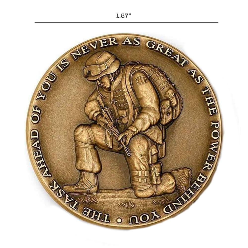 The Task Ahead of You Military Spiritual Sentinel Commemorative Coin All Products The Task Ahead of You Military Spiritual Sentinel Commemorative Coin All Products 3