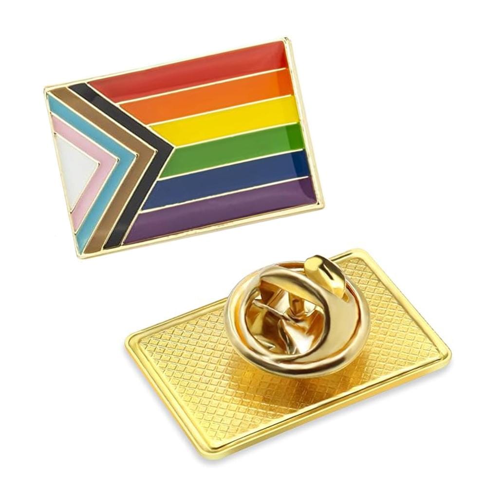 Unlit Pride Rainbow LGBT Enamel Lapel Pin All Products Unlit Pride Rainbow LGBT Enamel Lapel Pin All Products 3