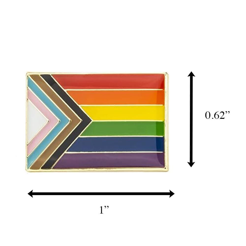 Unlit Pride Rainbow LGBT Enamel Lapel Pin All Products Unlit Pride Rainbow LGBT Enamel Lapel Pin All Products 2