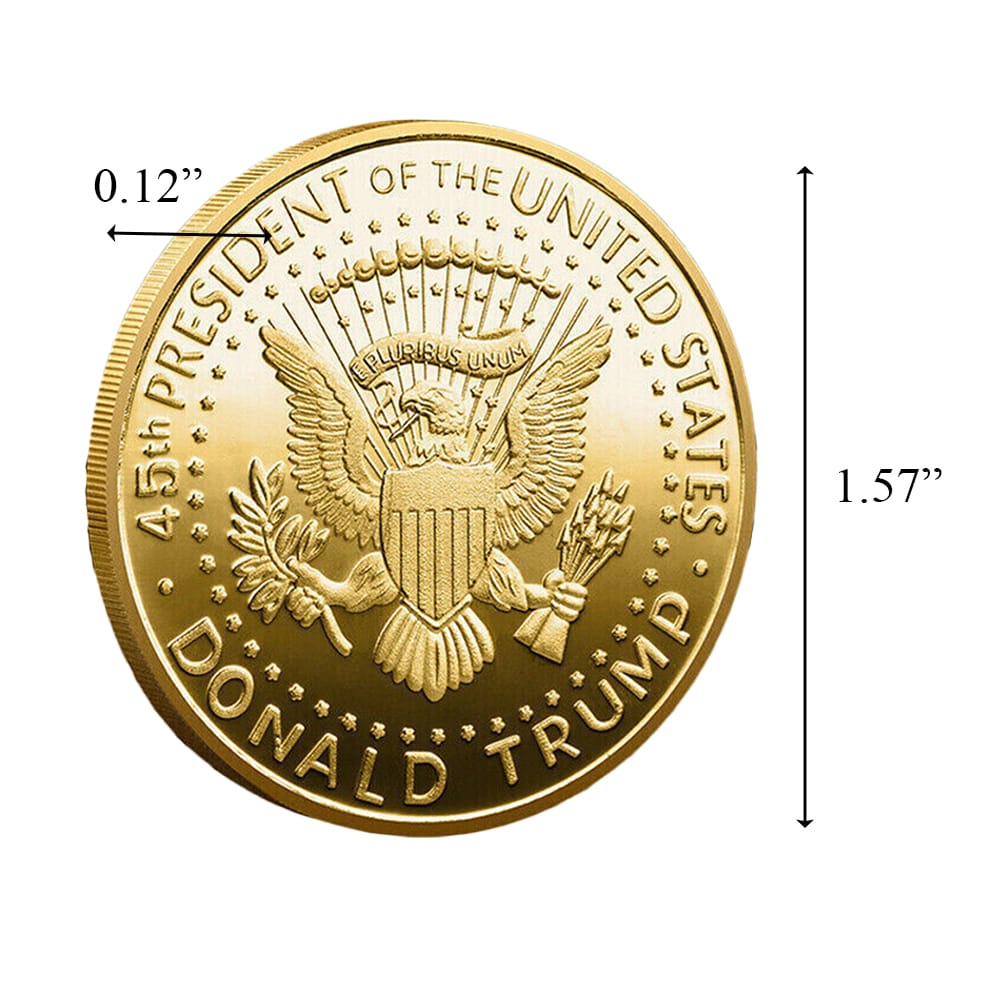 2024 Liberty Donald Trump Gold Plated Commemorative Tribute Coin All Products 2024 Liberty Donald Trump Gold Plated Commemorative Tribute Coin All Products 2