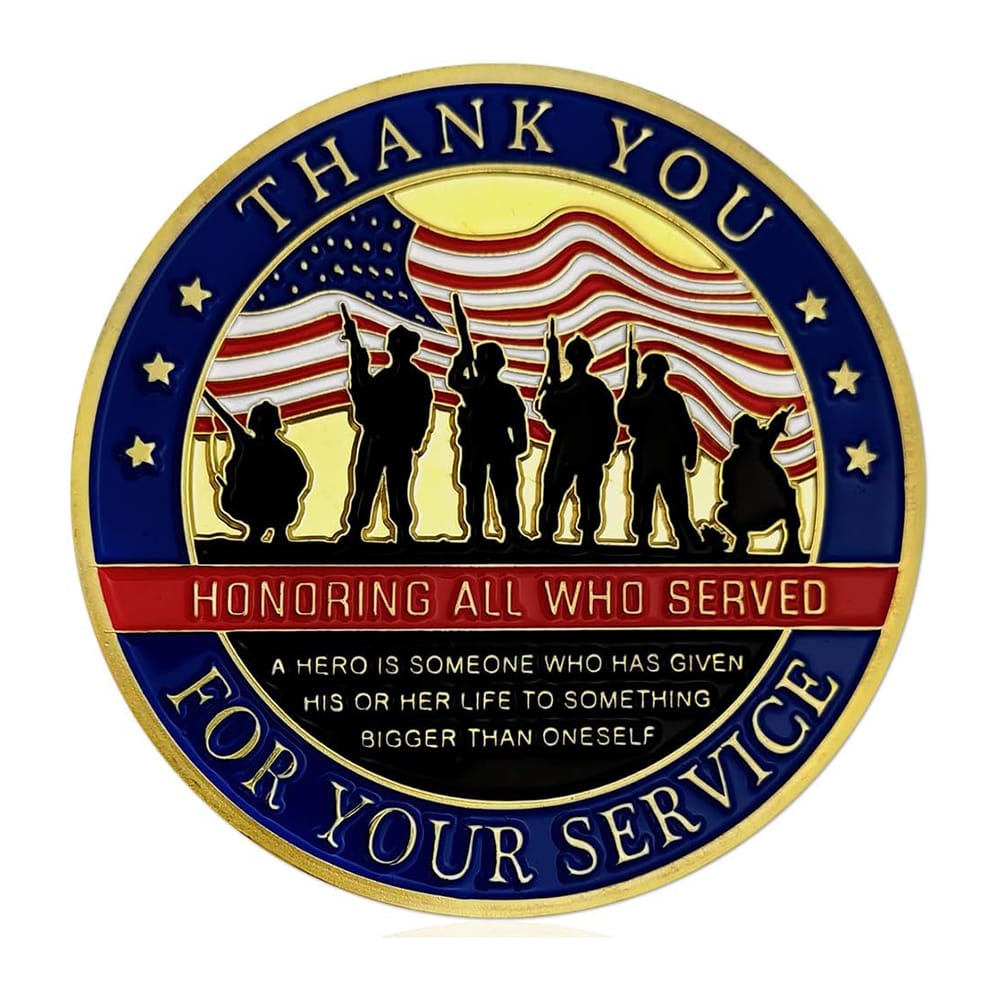 Thank you for Your Service Honor Military Veterans Appreciation Patriotic Challenge Coins All Products Thank you for Your Service Honor Military Veterans Appreciation Patriotic Challenge Coins All Products