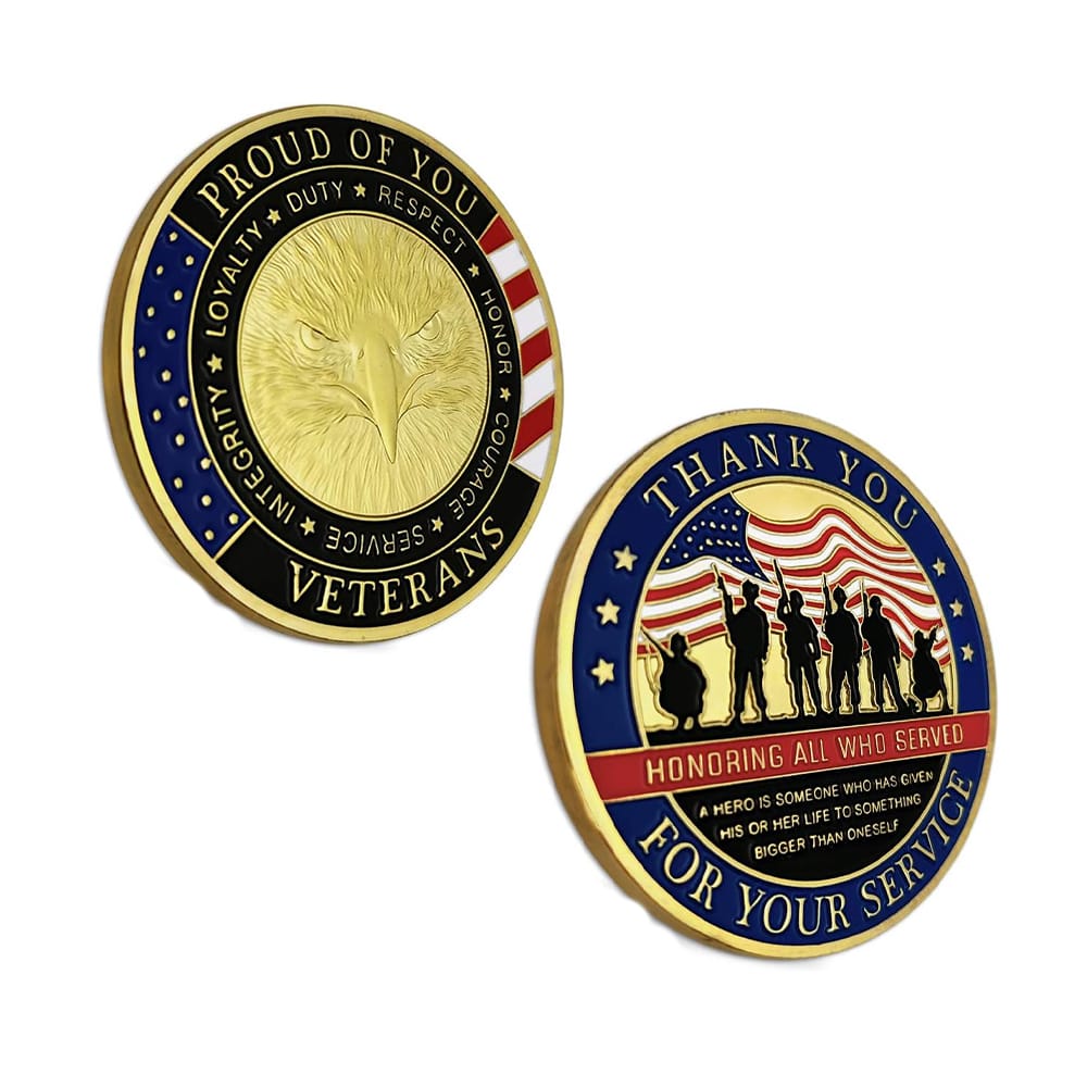 Thank you for Your Service Honor Military Veterans Appreciation Patriotic Challenge Coins All Products Thank you for Your Service Honor Military Veterans Appreciation Patriotic Challenge Coins All Products 3
