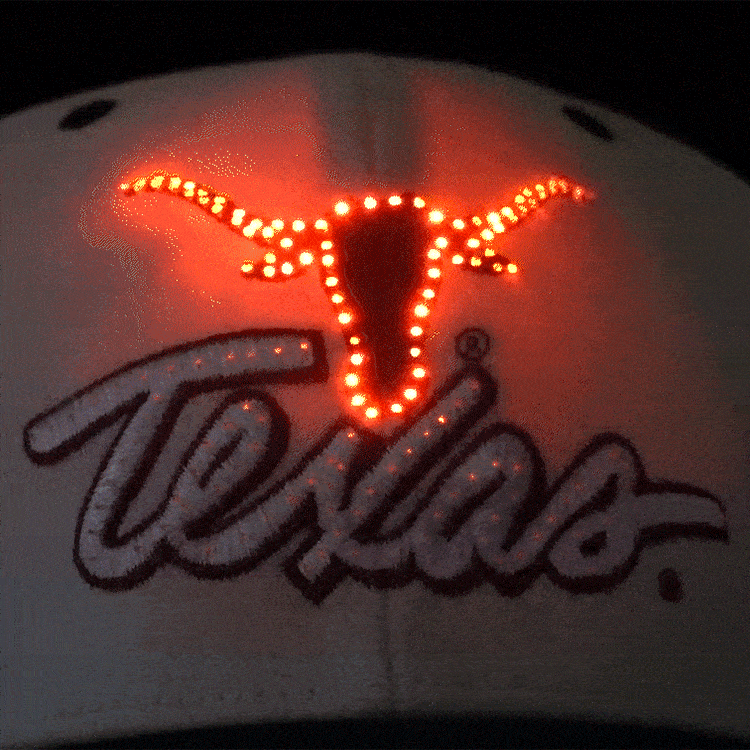 Bold Texas Longhorns Flashing Fiber Optic Cap All Products Bold Texas Longhorns Flashing Fiber Optic Cap All Products 2