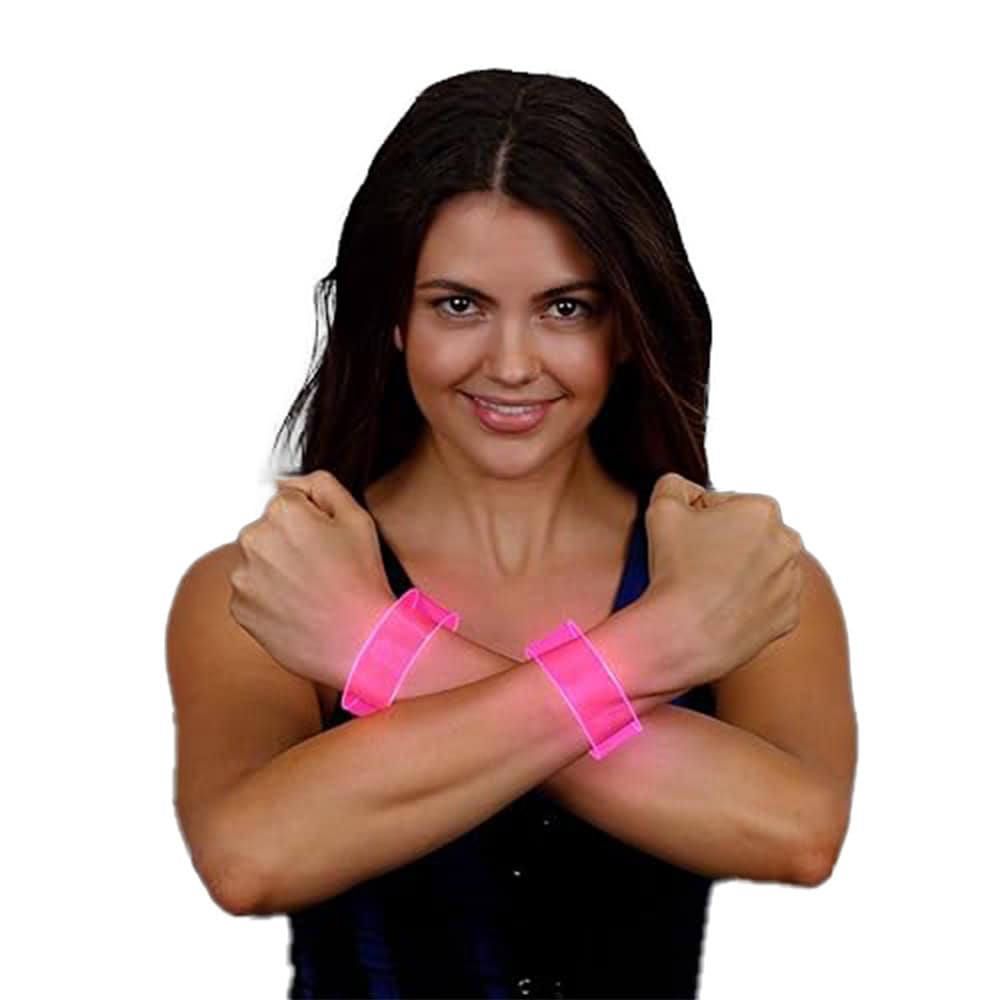 Cosmic Pink LED Bracelets Magnetic Clasp All Products Cosmic Pink LED Bracelets Magnetic Clasp All Products 3