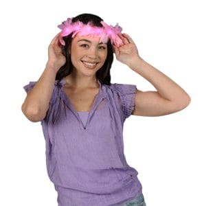 Light Up Feather Crowns Assortment Bundle of Pink and Purple Light Up Feather Crowns Assortment Bundle of Pink and Purple