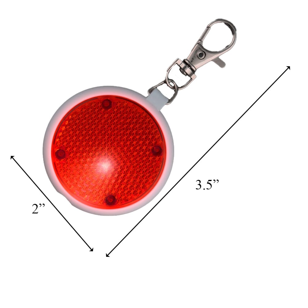 Red Round Personal Safety Emergency Keychain Set Flashlight Blinkers All Products Red Round Personal Safety Emergency Keychain Set Flashlight Blinkers All Products 2