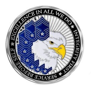 The Airman’s Creed United States Air Force Patriotic Challenge Silver Plated Eagle Coin Air Force The Airman’s Creed United States Air Force Patriotic Challenge Silver Plated Eagle Coin Air Force