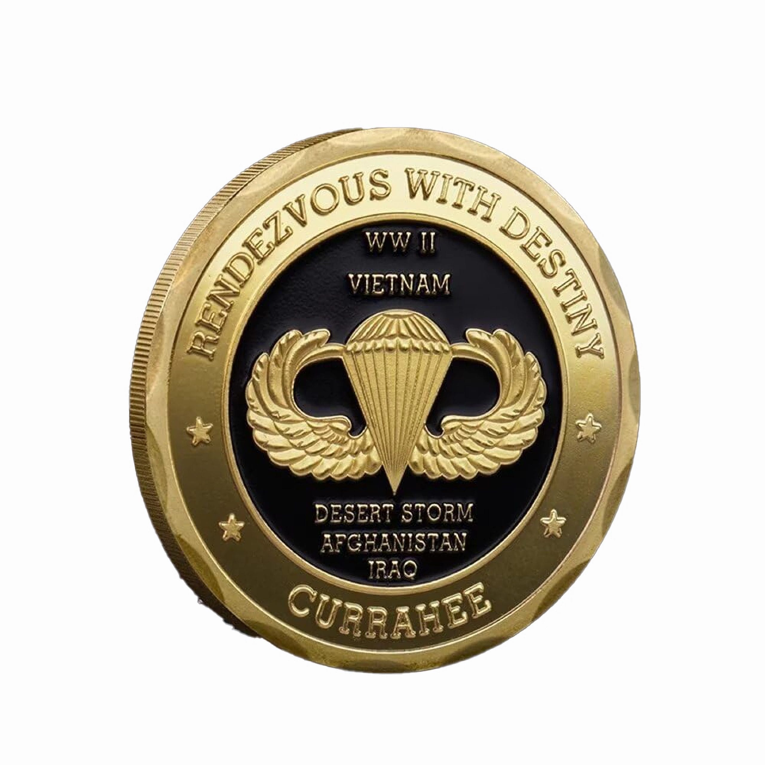 101st Airborne Division Screaming Eagles US Military Commemorative Gold Coin All Products 101st Airborne Division Screaming Eagles US Military Commemorative Gold Coin All Products 5