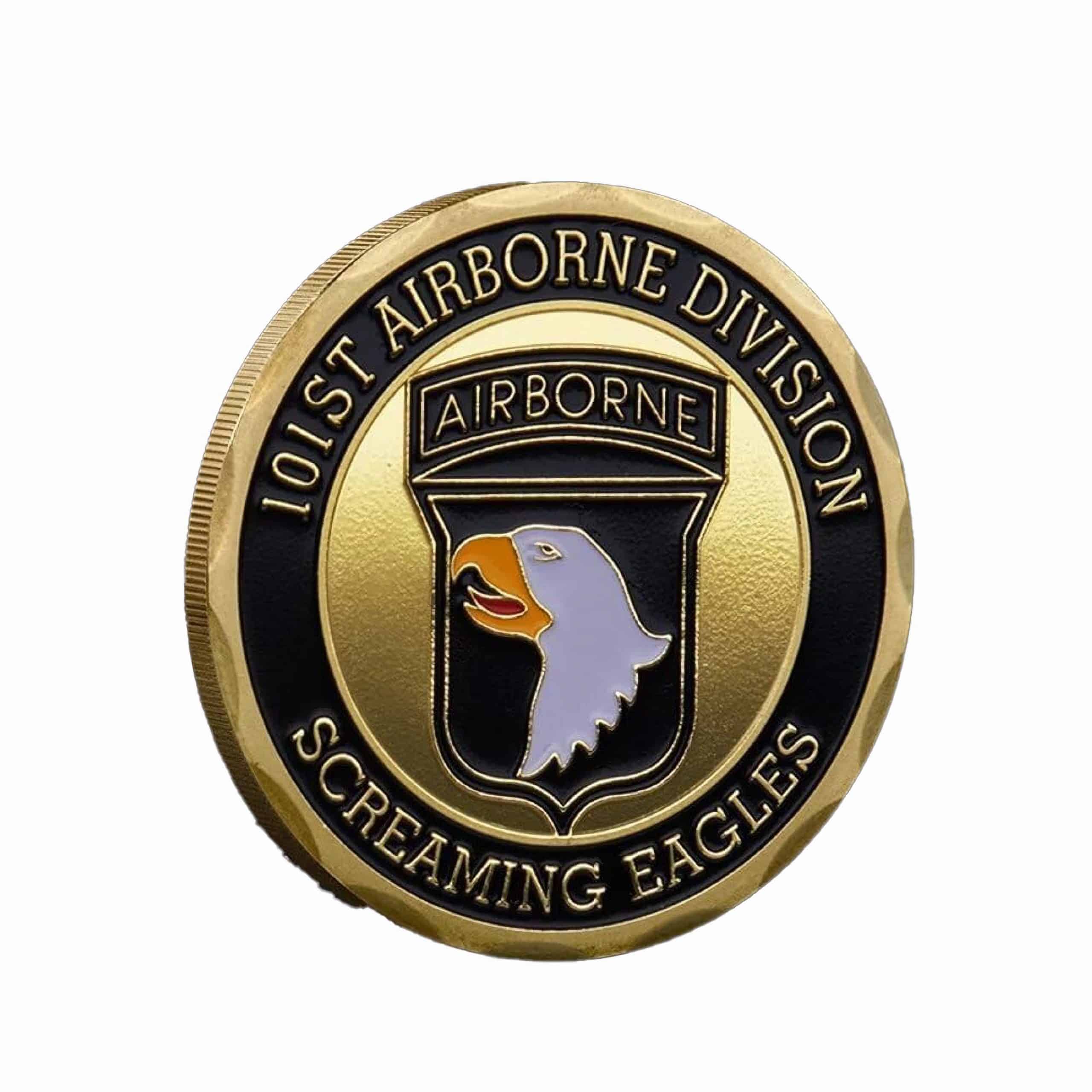 101st Airborne Division Screaming Eagles US Military Commemorative Gold Coin All Products 101st Airborne Division Screaming Eagles US Military Commemorative Gold Coin All Products 3