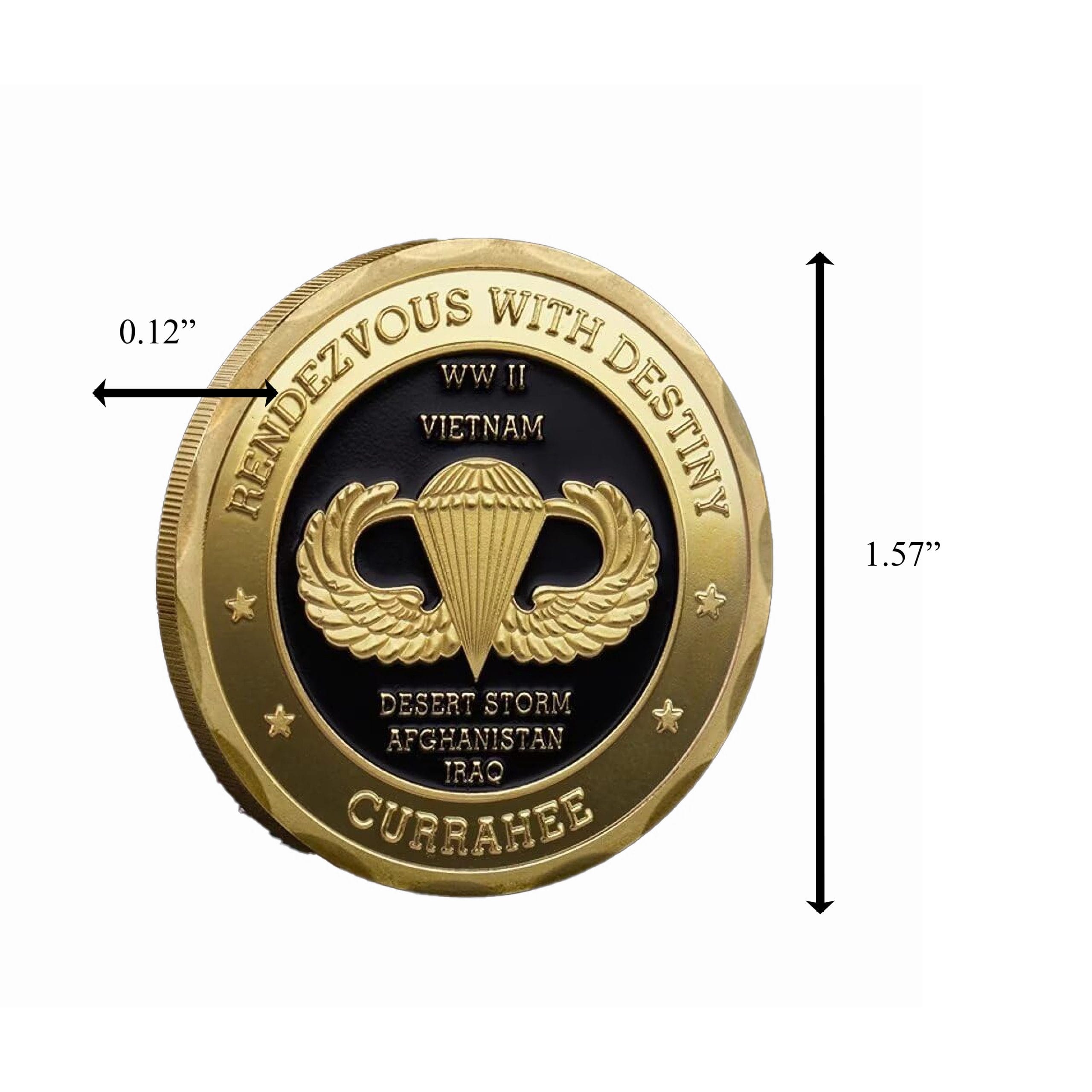 101st Airborne Division Screaming Eagles US Military Commemorative Gold Coin All Products 101st Airborne Division Screaming Eagles US Military Commemorative Gold Coin All Products 6